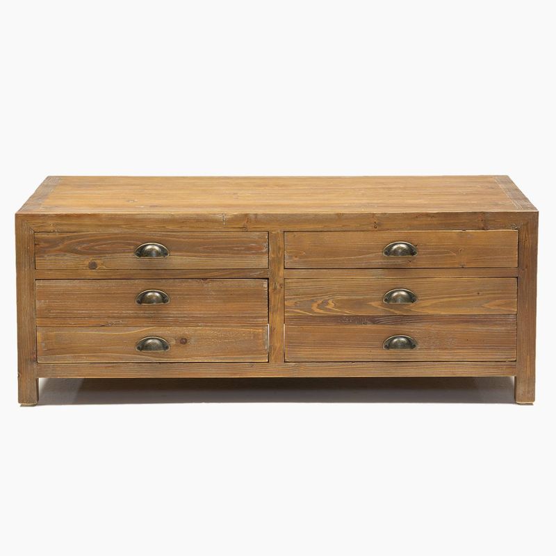 ROBERTA ALLEN - Mesa de Centro Thor Madera Rectangular