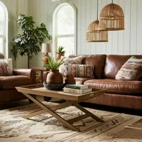 Mesa De Centro Tyler Rectangular Madera