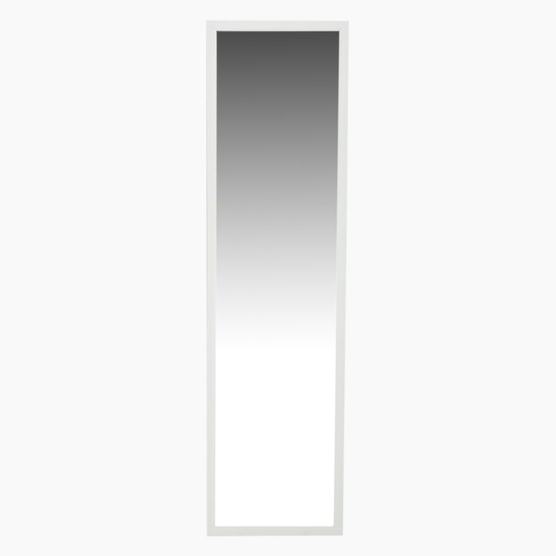 MICA - Espejo Rectangular Blanco 120X30 Cm