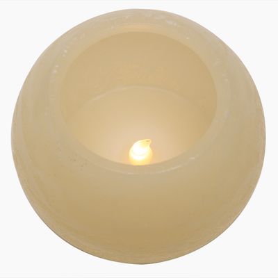 Imagen 2 del producto Vela Decorativa Led Básica Bola 8X10 Cm