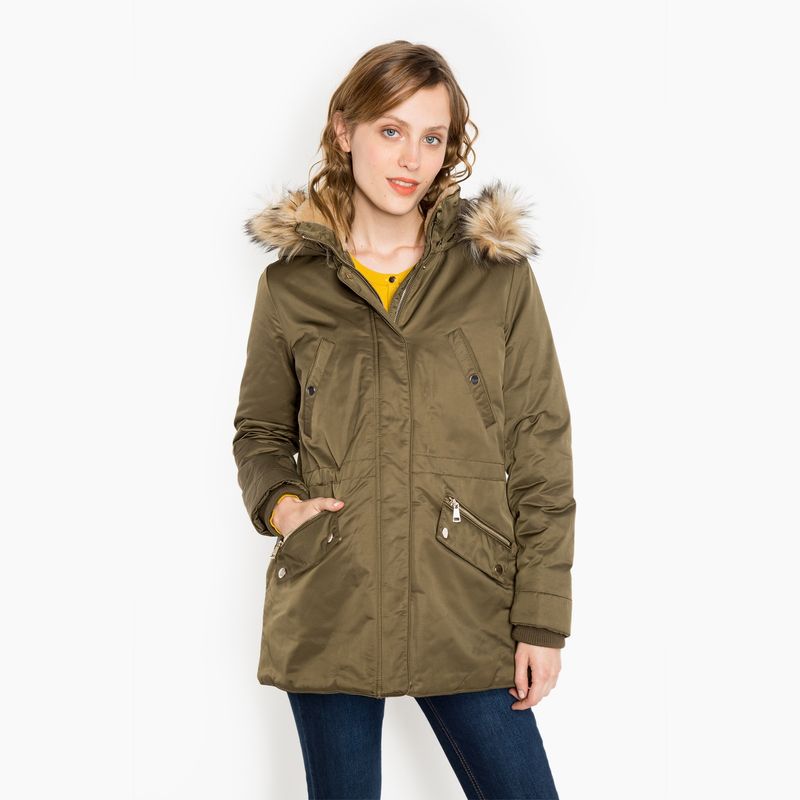 BASEMENT - Parka de Algodón Mujer