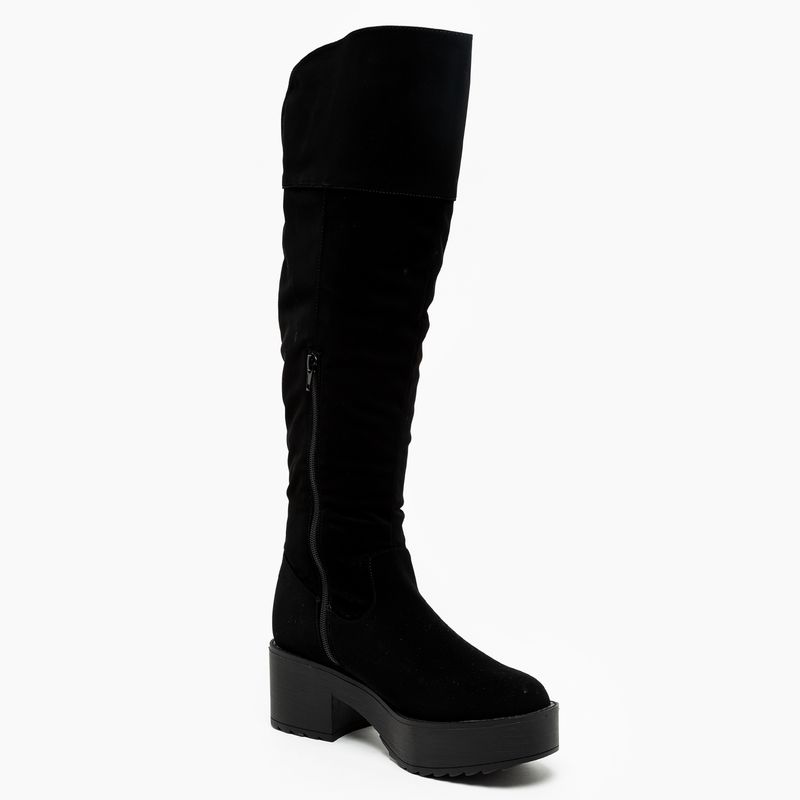 SYBILLA - Bota Mujer Negra