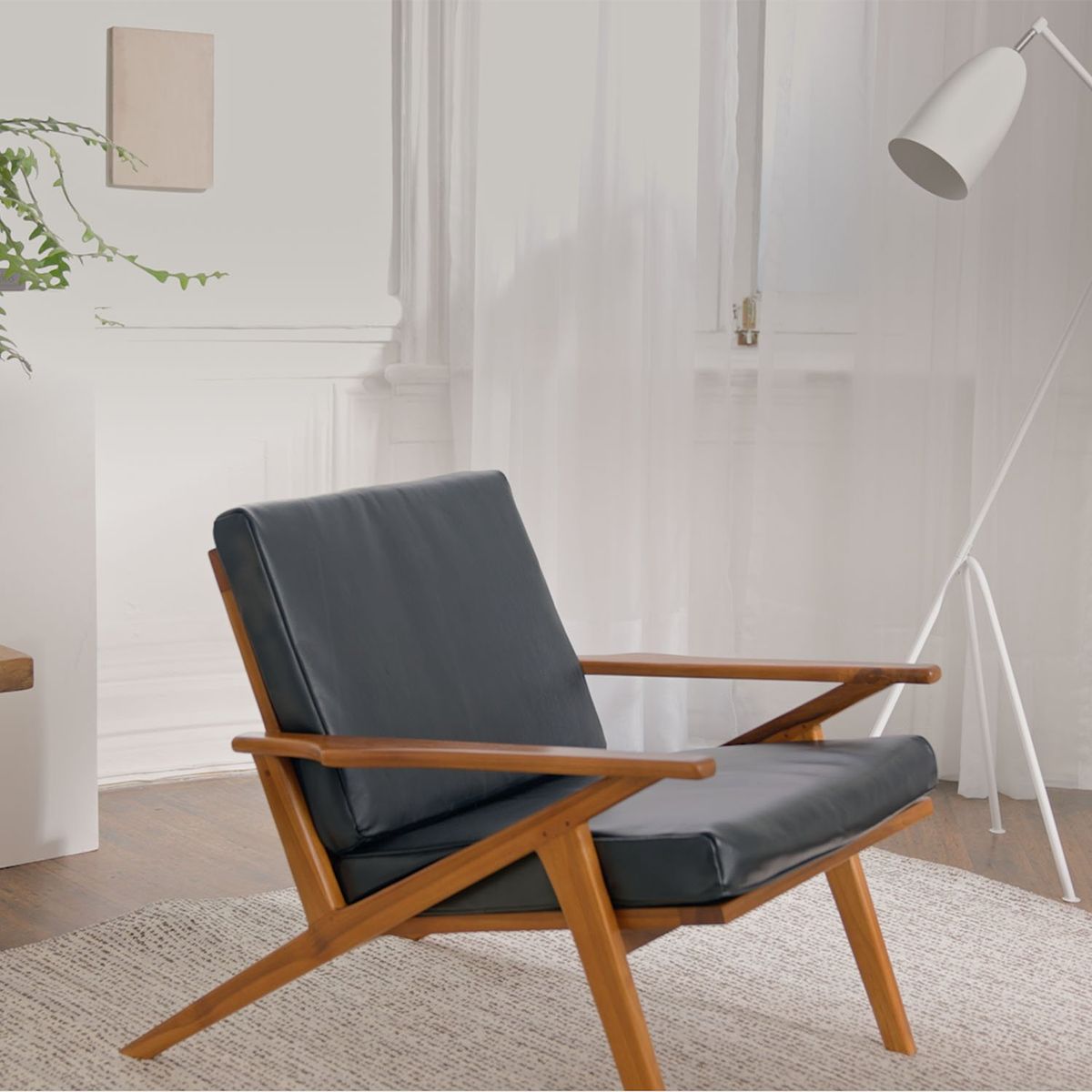 BASEMENT HOME - Poltrona Cuero Basement Home Harry