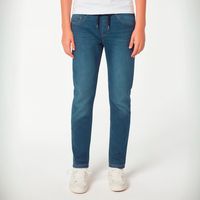 Jeans Slim Fit Niño Denim Ajustable