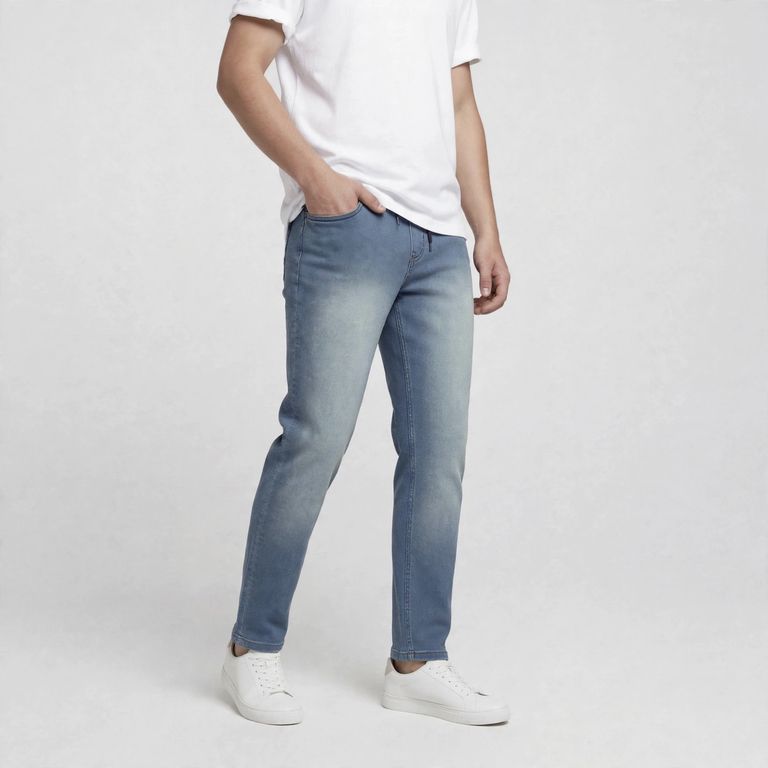 Jeans Slim Fit Niño Denim Ajustable