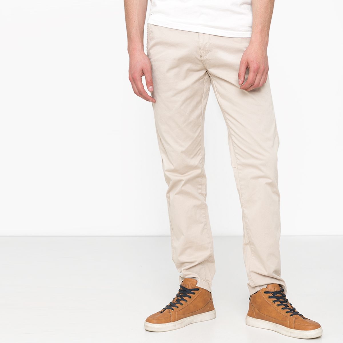 BEARCLIFF - Pantalón Casual Slim Fit