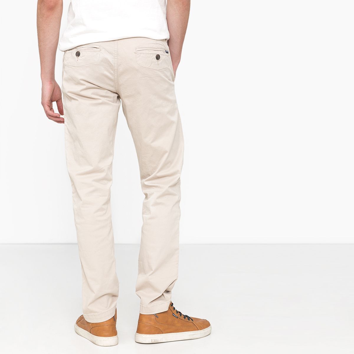 BEARCLIFF - Pantalón Casual Slim Fit