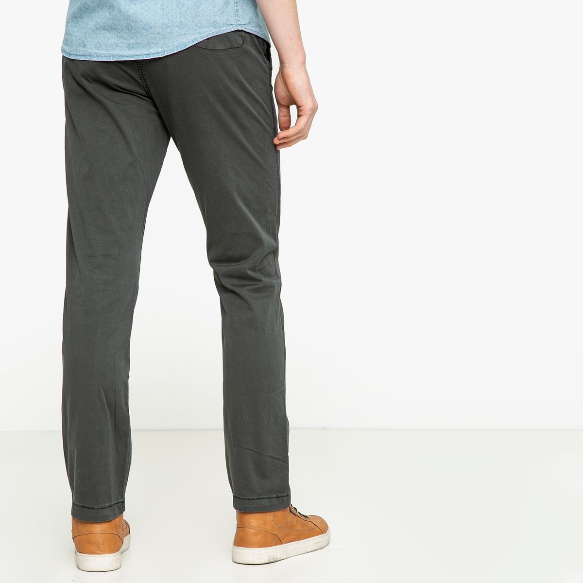 BEARCLIFF - Pantalón Casual Slim Fit