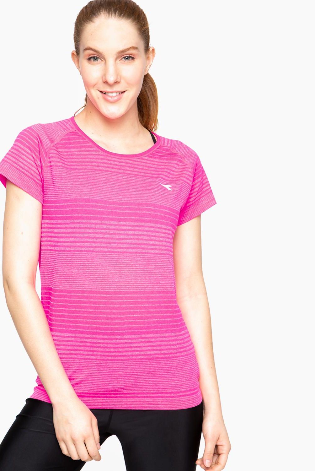 DIADORA - Polera deportiva Fitness Mujer TS.W.SEAM.S20