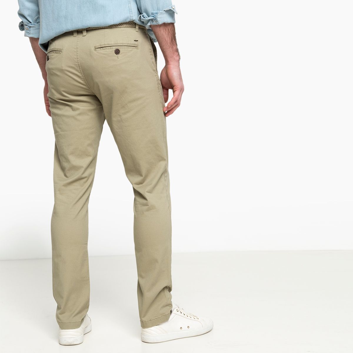 BASEMENT - Pantalón Casual Slim Fit