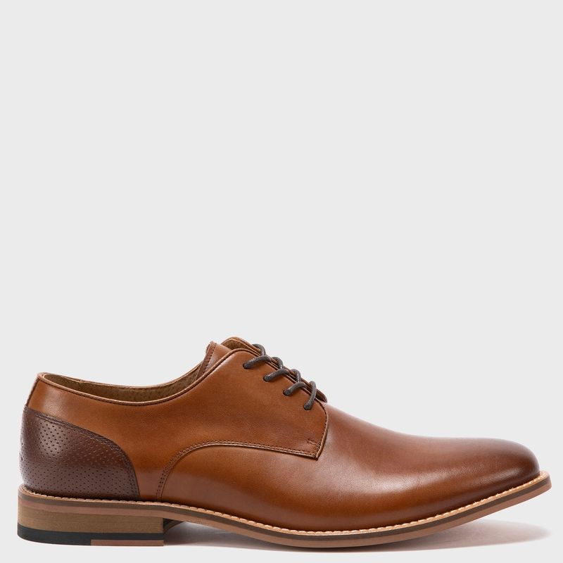 LA MARTINA - Zapato Casual Hombre Cuero Café La Martina