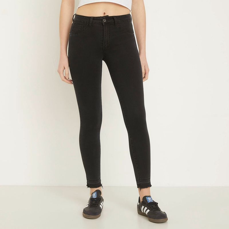 SYBILLA - Jeans Skinny Push Up Tiro Alto Mujer Sybilla