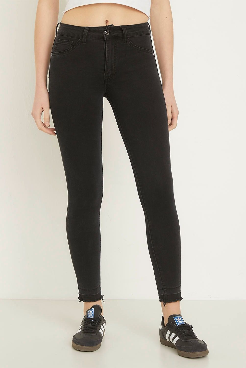 SYBILLA - Jeans Skinny Push Up Tiro Alto Mujer Sybilla