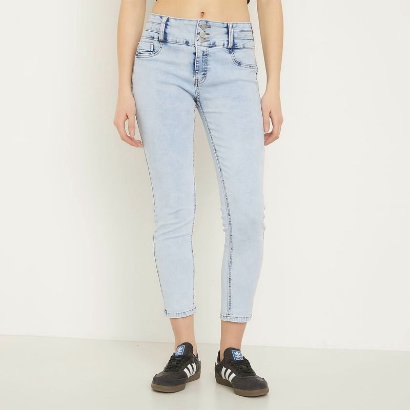 SYBILLA - Jeans Sybilla Skinny Push Up Mujer Tiro Medio