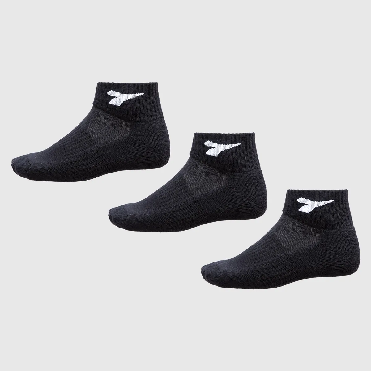 DIADORA - Pack De 3 Calcetines Cortos Deportivos Hombre Diadora