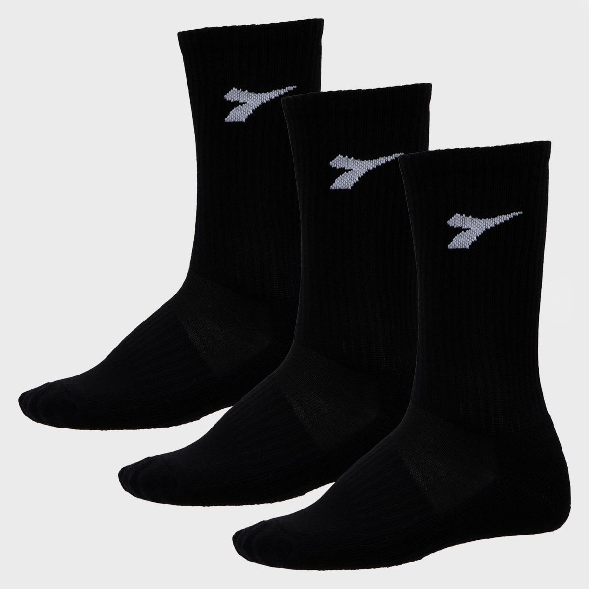 DIADORA - Pack De 3 Calcetines Largos Deportivos Hombre Diadora
