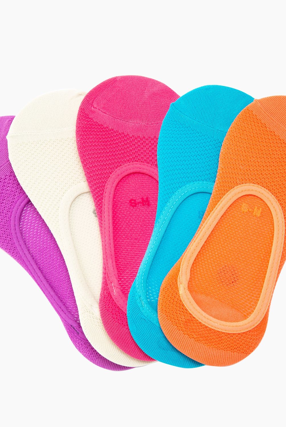 DIADORA - Pack De 5 Calcetines Invisibles Deportivos Mujer Diadora