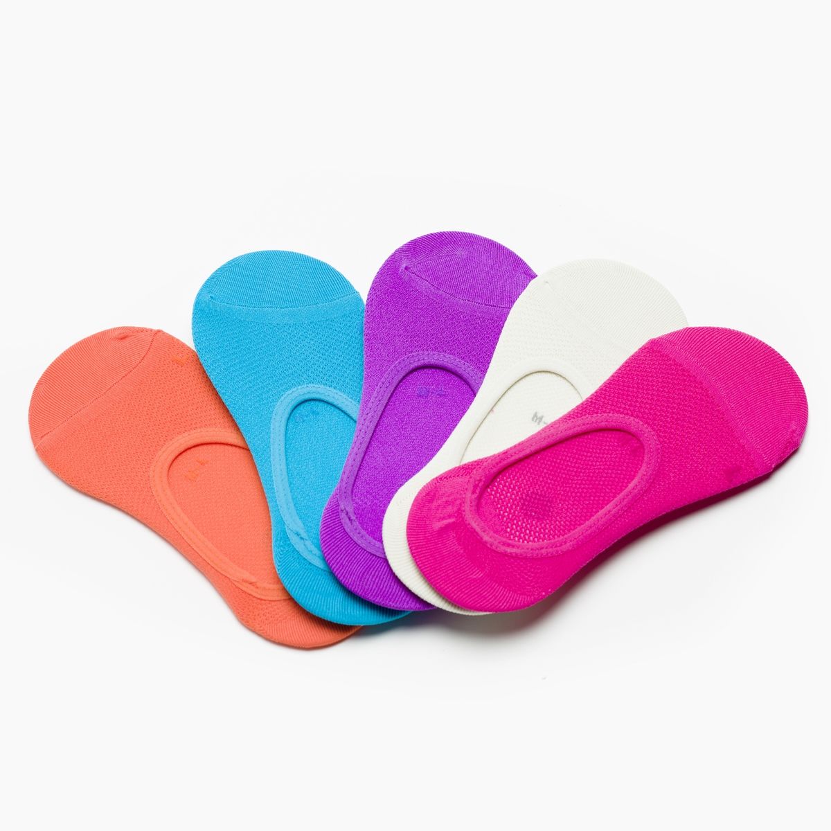 DIADORA - Pack De 5 Calcetines Invisibles Deportivos Mujer Diadora