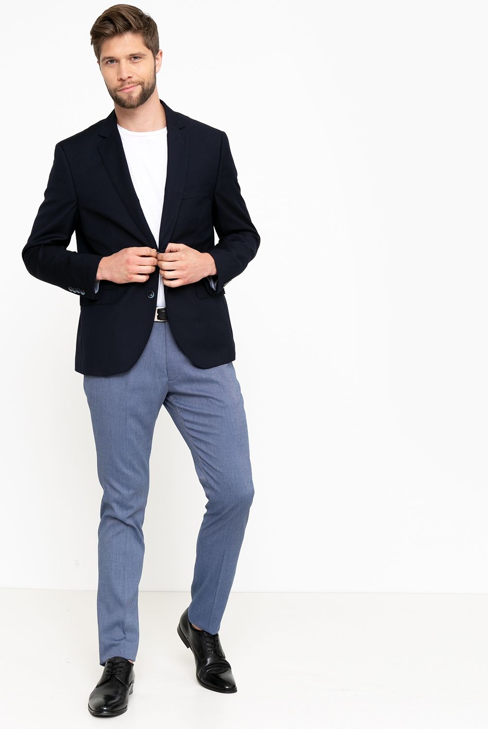 BASEMENT - Pantalón Slim Fit de Algodón Hombre