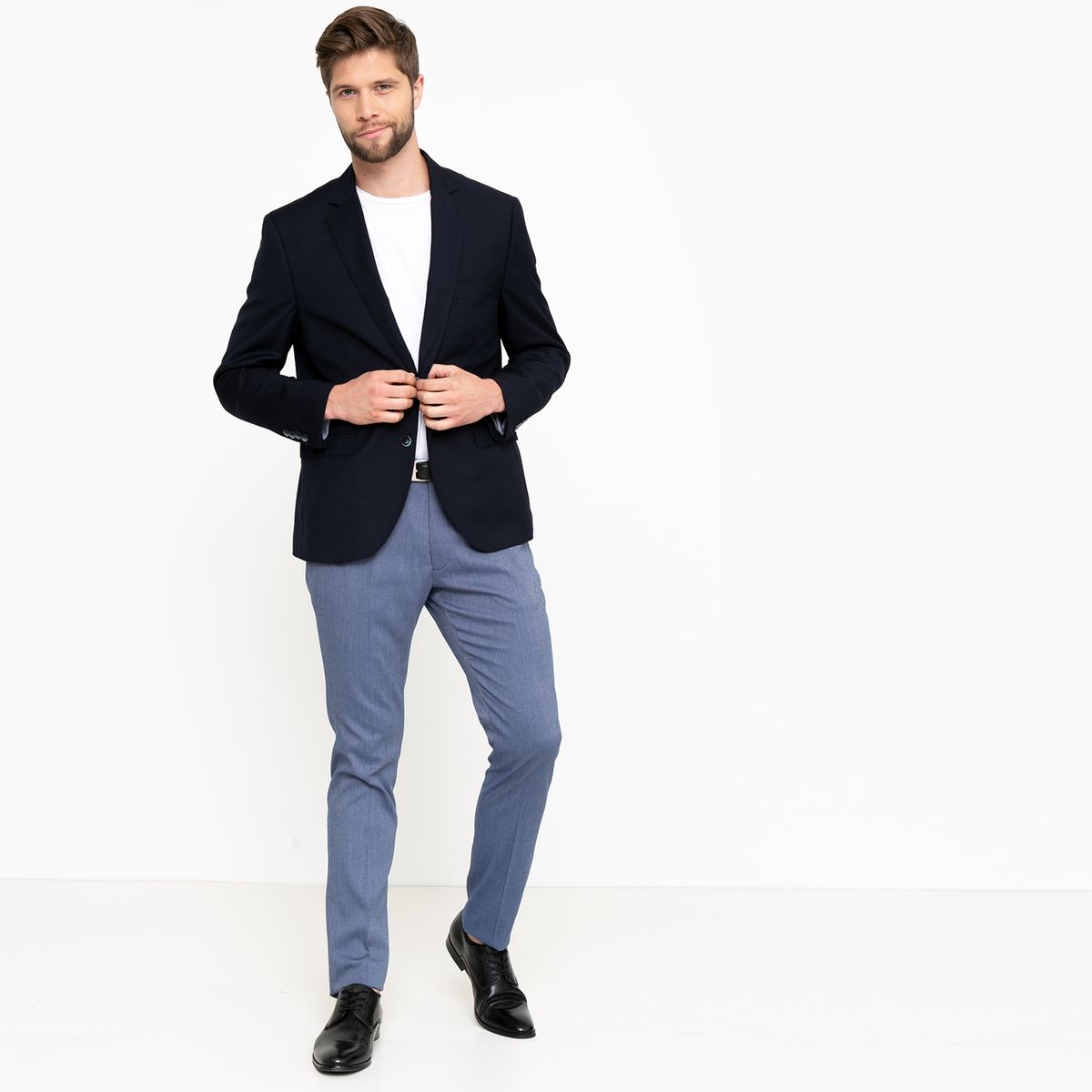 BASEMENT - Pantalón Slim Fit de Algodón Hombre