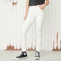Jeans Skinny Tiro Alto Mujer