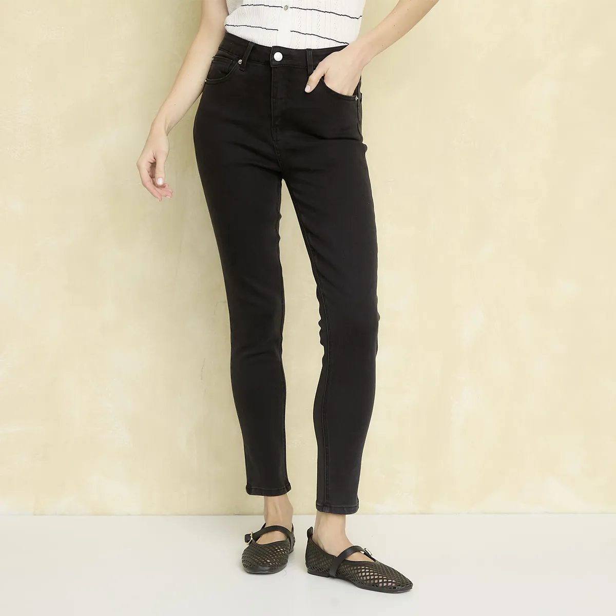 UNIVERSITY CLUB - Jeans Skinny Tiro Medio Mujer University Club