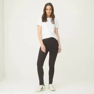 UNIVERSITY CLUB - Jeans Skinny Tiro Medio Algodón Mujer