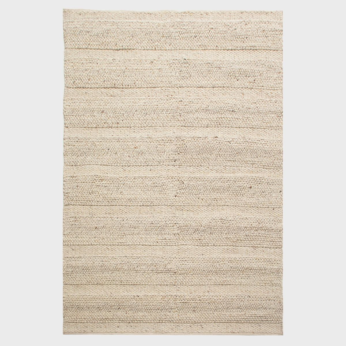 BASEMENT HOME - Alfombra Basement Home Patagonia Tejida a Mano Beige 120x160 cm