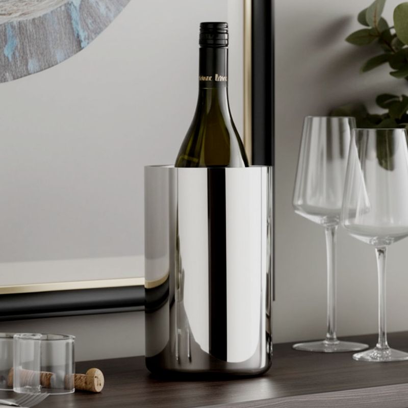 BASEMENT HOME - Enfriador de Vino Basement Home Acero Inoxidable