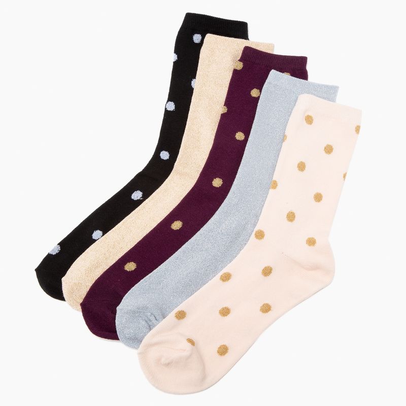 UNIVERSITY CLUB - Pack 5 Calcetines mujer