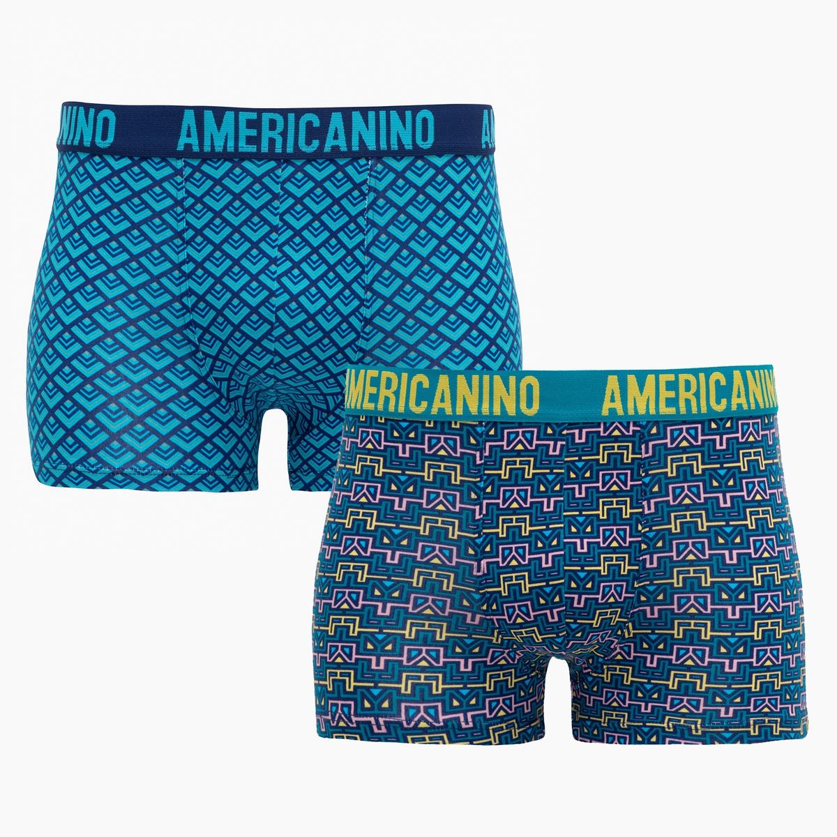 AMERICANINO - Pack de 2 Boxer de Algodón Hombre