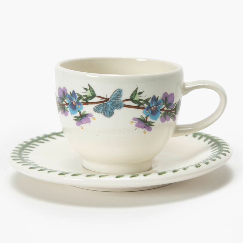 PORTMEIRION - Taza con Plato Porcelana Botanic Garden Portmeirion