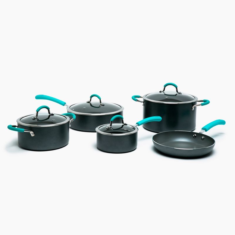 WURDEN - Batería de Cocina Antiadherente Aluminio Cambridge 9 Piezas Wurden