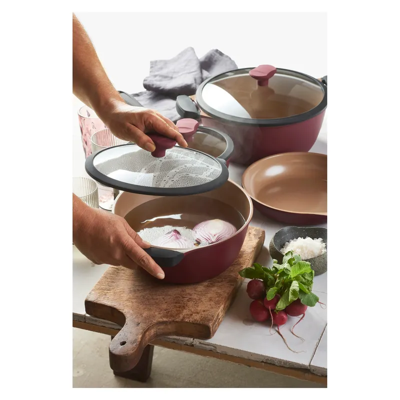 WURDEN - Batería de Cocina Cerámica 7 Piezas Wurden