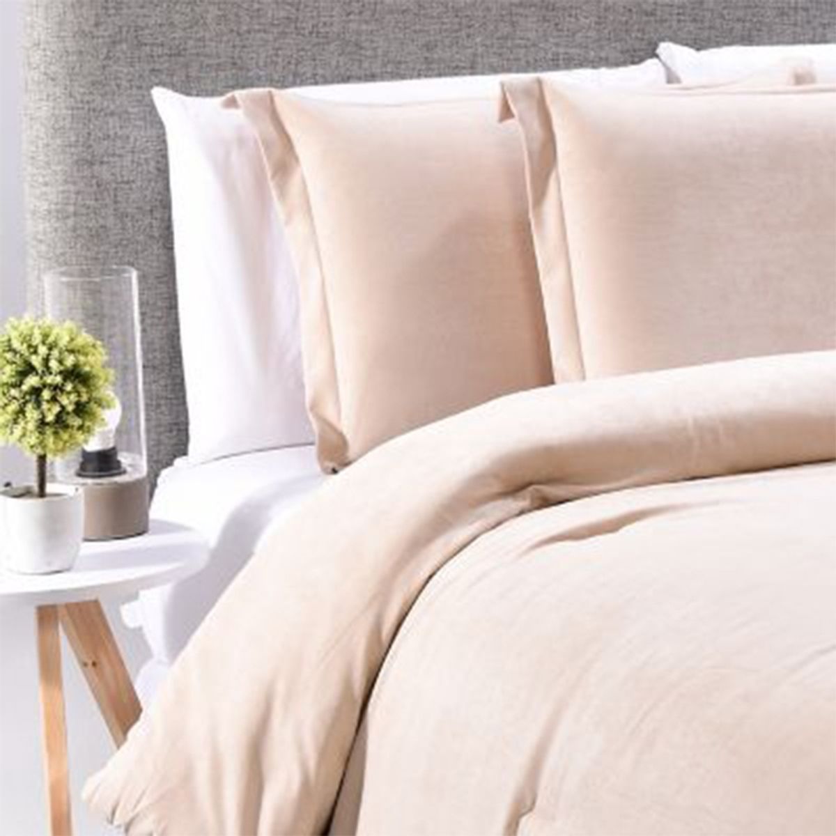 MICA - Plumón Suede Beige Mica