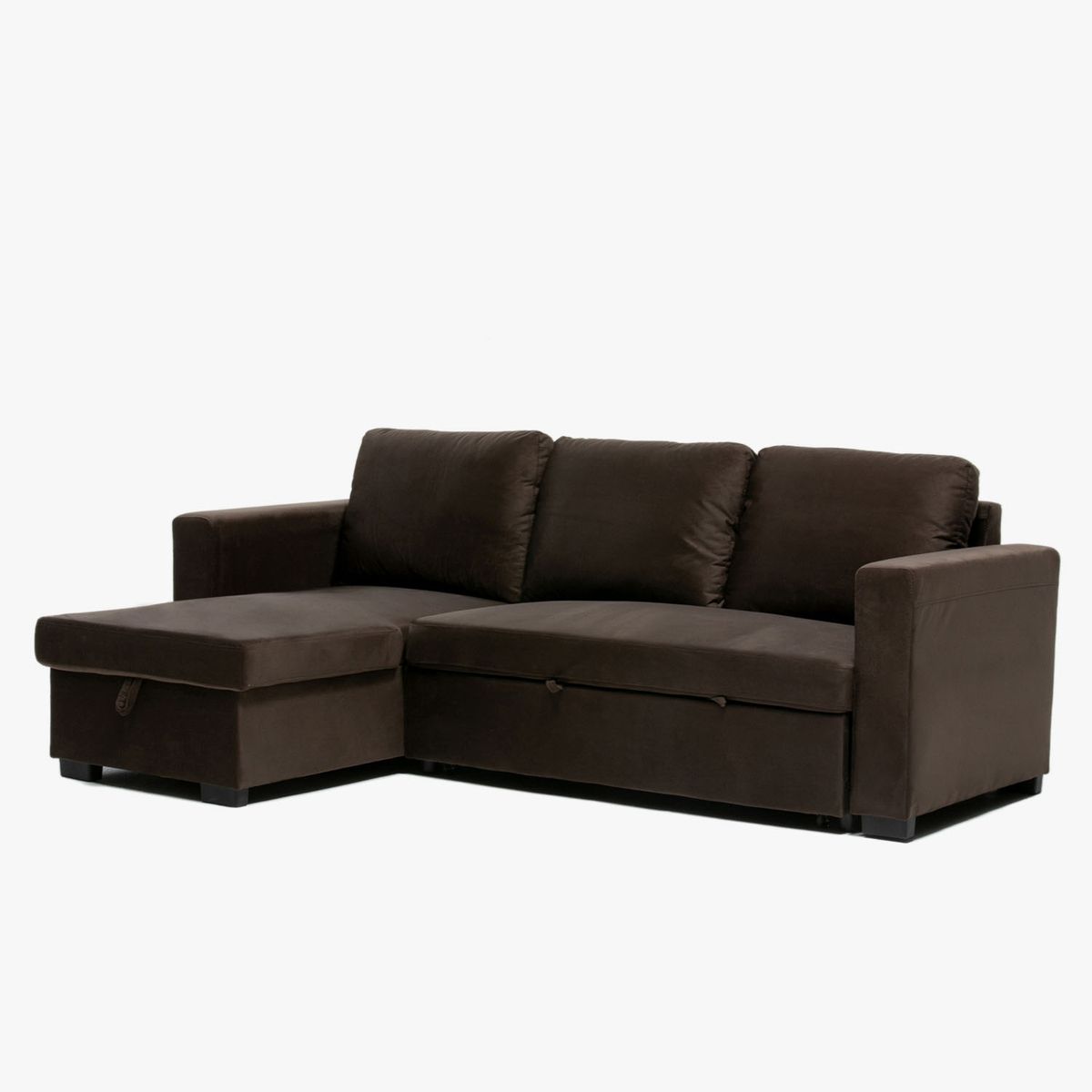 MICA - Sofá Seccional Futón 3 Cuerpos Mica Elina Tela