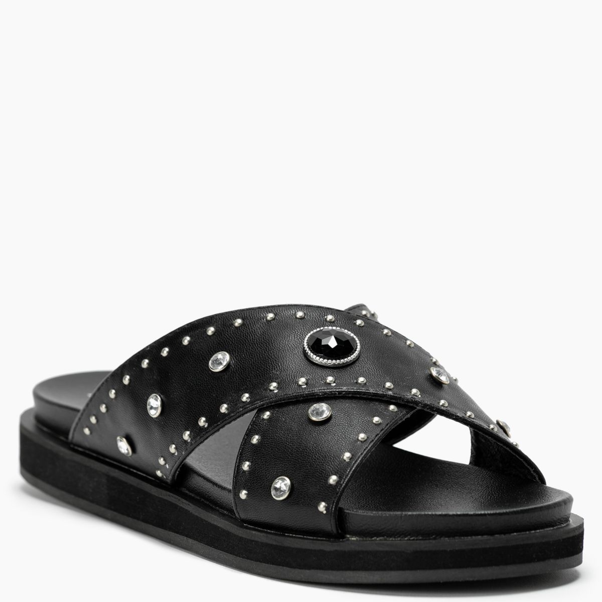 AMERICANINO - Sandalia Mujer Negro