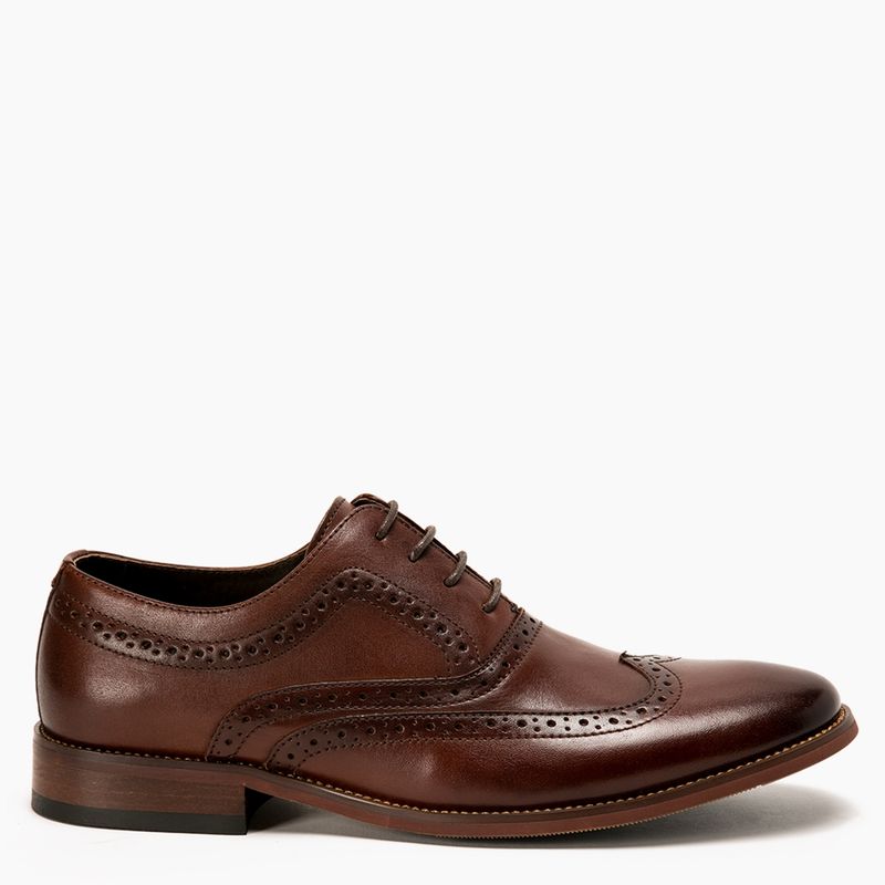 BASEMENT - Basement Zapato Formal Hombre Cuero Beige/Khaki