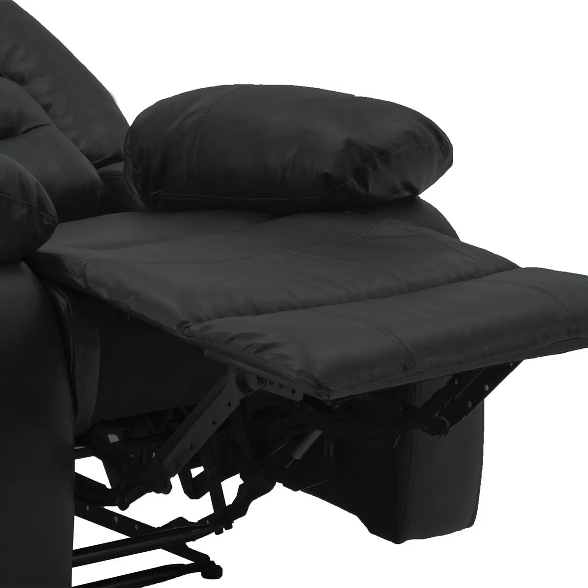 MICA - Sillón Berger Robbie 1 Cuerpo Cuero Combinado Clásico Mica