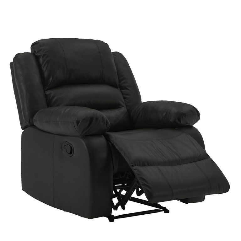 MICA Sillón Berger Robbie 1 Cuerpo Cuero Combinado Clásico