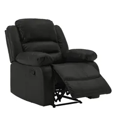 MICA - Sillón Berger Robbie 1 Cuerpo Cuero Combinado Clásico
