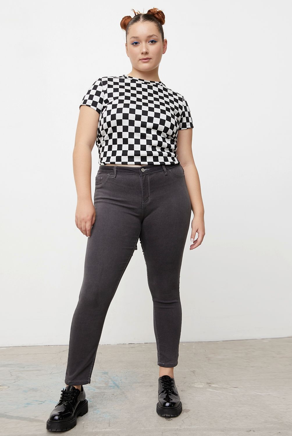 SYBILLA - Jeans Skinny Zoe Tiro Bajo Denim Mujer Sybilla