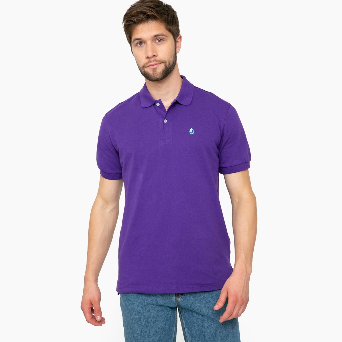 NEWPORT - Polera Polo Manga Corta Hombre