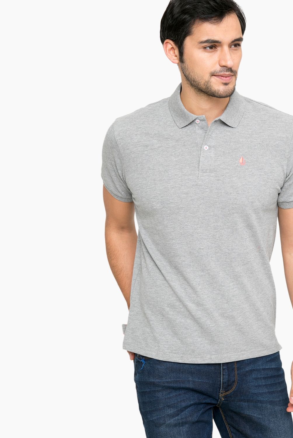 NEWPORT - Polera Polo Manga Corta Hombre