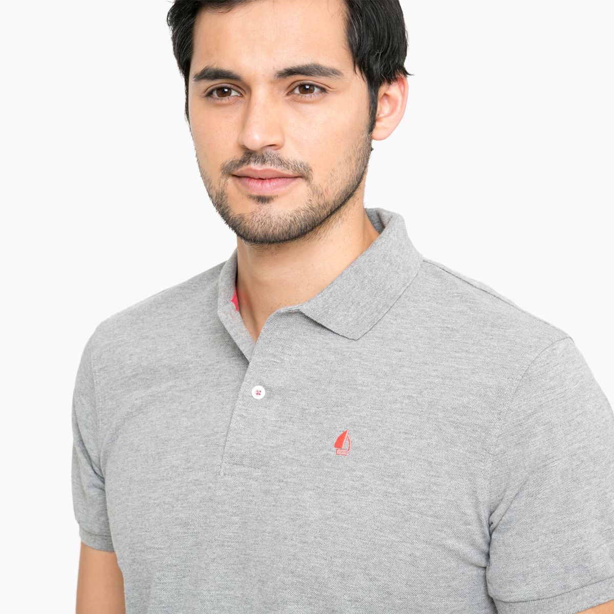 NEWPORT - Polera Polo Manga Corta Hombre