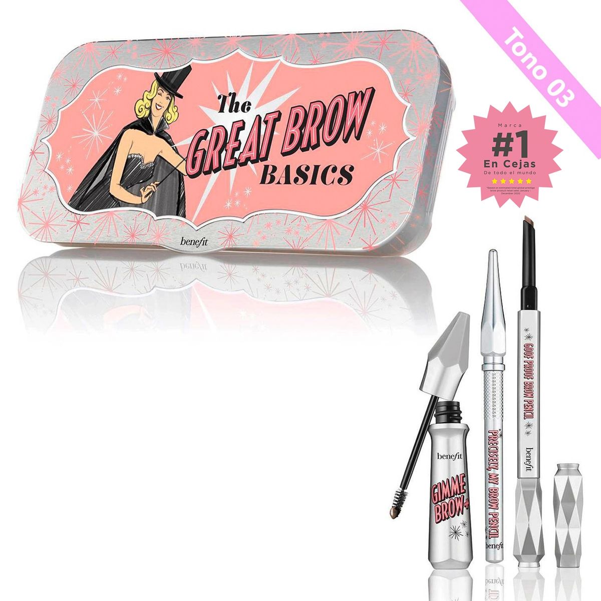 BENEFIT - Kit para Cejas Great Brow Basics Benefit