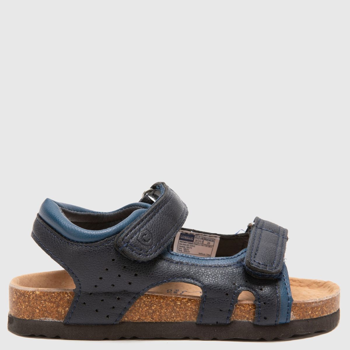 CONIGLIO - Sandalia Niño Azul Coniglio