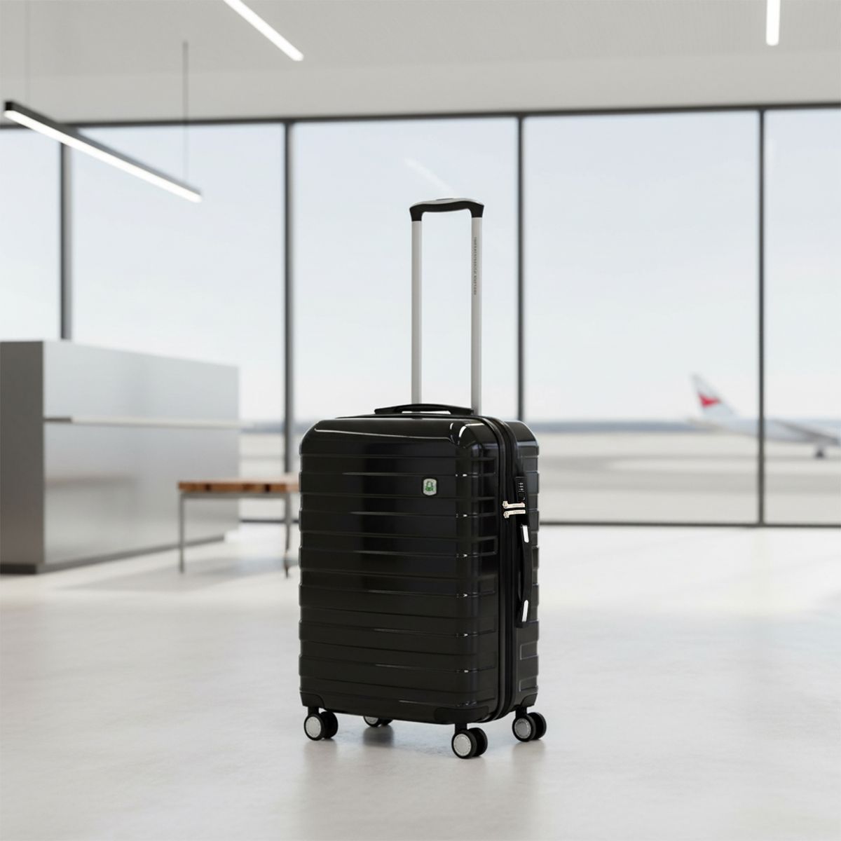 BENETTON - Maleta Mediana Shell Benetton