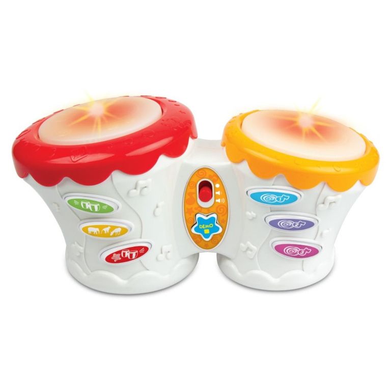 WINFUN Juguete Instrumento Musical Bongo Pre-Escolar