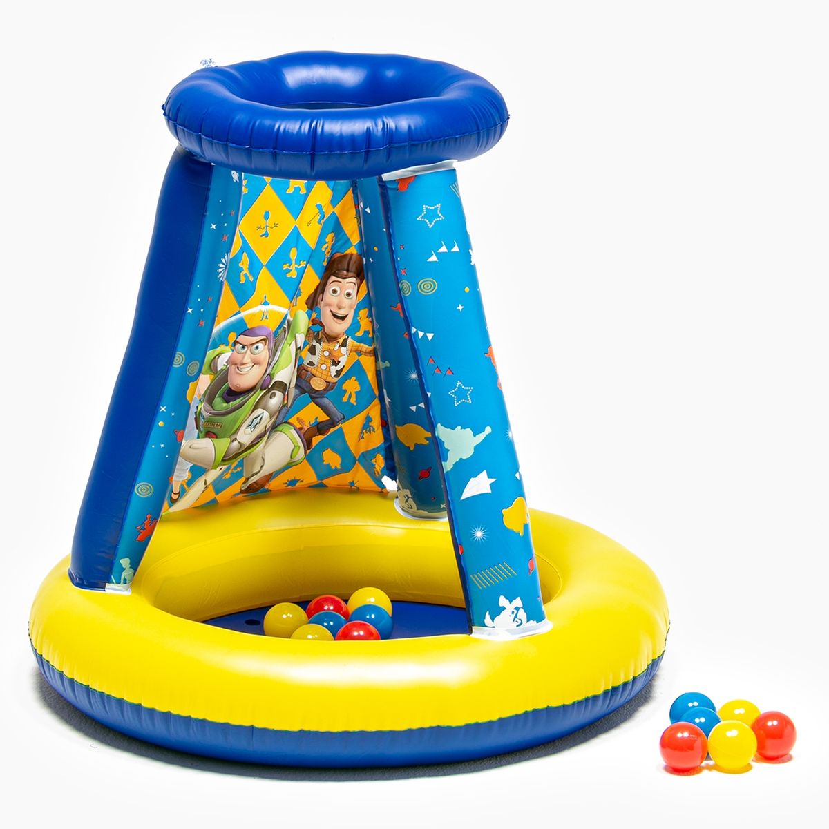 TOY STORY - Set Inflable Toy Story Con 15 Pelotas